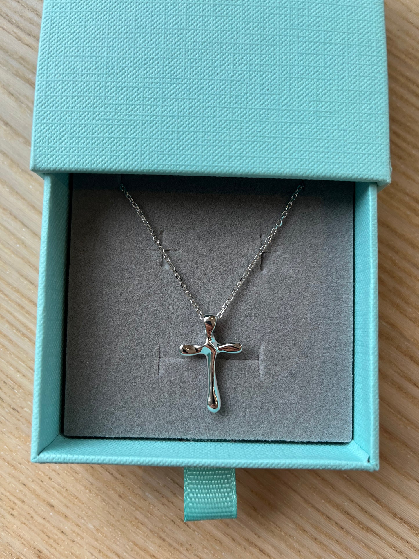 Abigail silver necklace