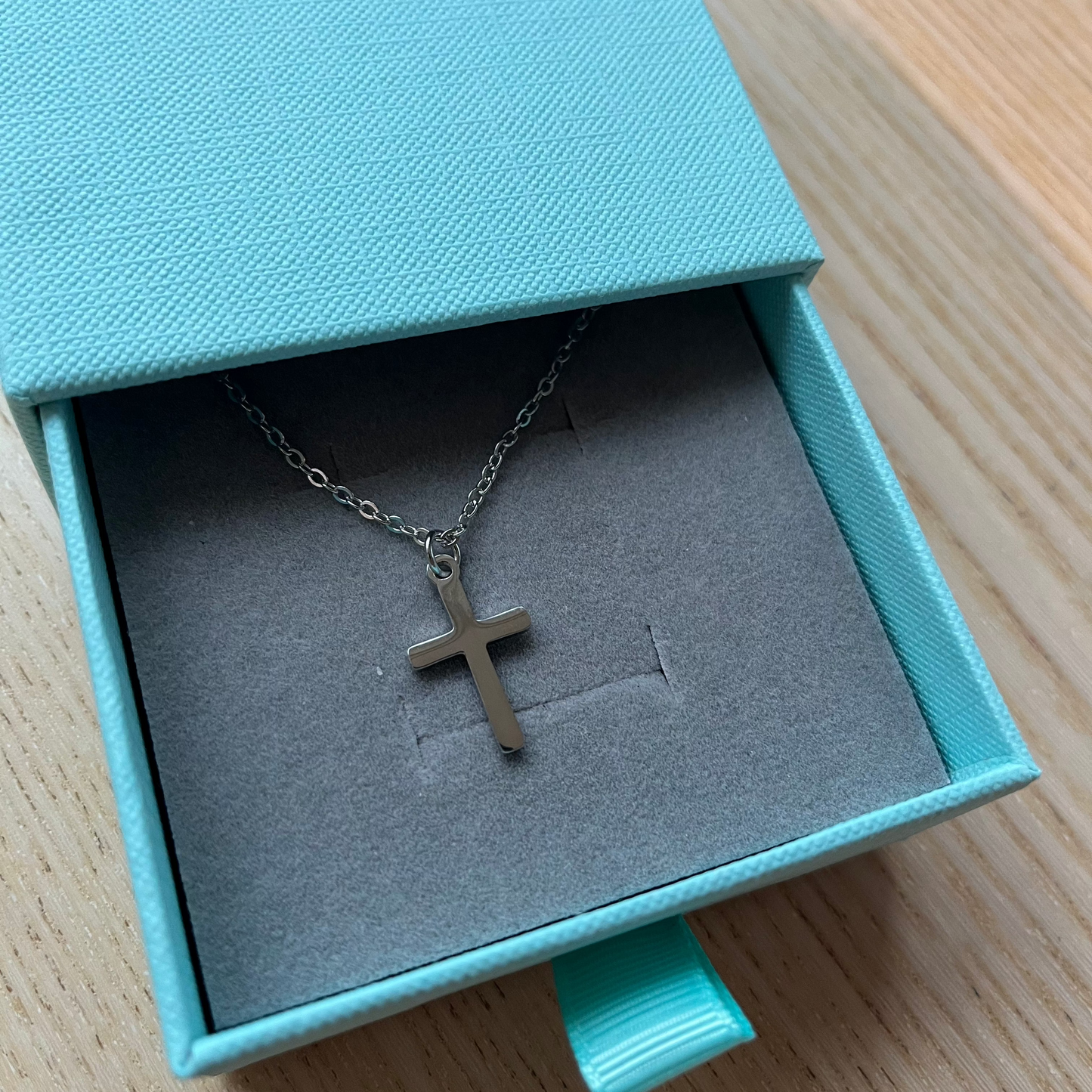 Hannah silver necklace